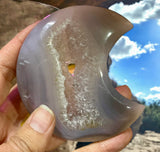 Crystals ~ Druzy Quartz Moon III