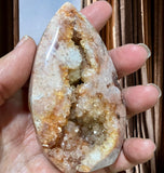 Crystals - Sphalerite + Druzy Flat Tower
