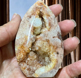Crystals - Sphalerite + Druzy Flat Tower