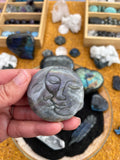 Crystals~ Labradorite Eclipse Carving