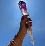Crystals ~ Grand Amethyst Sceptor 1.34lb