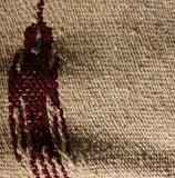 Tan Thunderbird Mexican Blanket