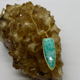 Amazonite Arrowhead 14K Gold Necklace PRE ORDER ONLY!