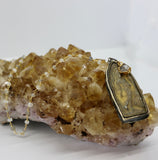 Beaded Chain ~ Standing Buddha Pendant + Herkimer drop+ Labradorite & Moonstone Beaded Chain