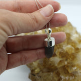 Columbianite "The Lightning Stone" 3 Sterling Silver 925 Necklace
