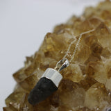 Columbianite "The Lightning Stone" 3 Sterling Silver 925 Necklace