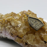 Beaded Chain ~ Sitting Buddha Pendant + Citrine Beaded Chain + Citrine Droplet