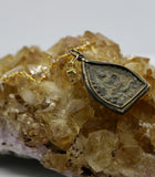 Beaded Chain ~ Sitting Buddha Pendant + Citrine Beaded Chain + Citrine Droplet