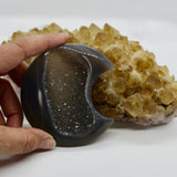 Crystals ~ Druzy Quartz Agate Moon I