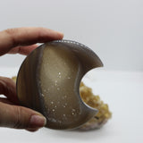 Crystals ~ Druzy Quartz Agate Moon II