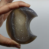 Crystals ~ Druzy Quartz Agate Moon II