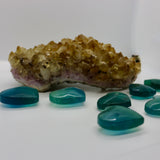 Crystals ~ Rare Blue Fluorite Hearts