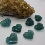 Crystals ~ Rare Blue Fluorite Hearts