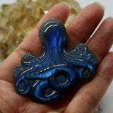 Crystals ~ Labradorite Octopus