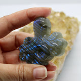 Crystals ~ Labradorite Octopus