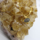 Labradorite Evil Eye 14K Gold Necklace