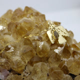 Thunderbird 14K Vermeil Gold Pendant + Herkimer Diamond Droplet 14K Gold Necklace