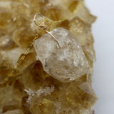 Herkimer Large Stone 14K Gold Necklace
