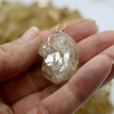 Herkimer Large Stone 14K Gold Necklace