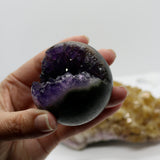 Crystals ~ Amethyst Rare Sphere grams