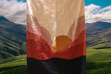 Mexican Blanket in Sun Rising Design