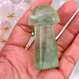 Crystals ~ Green Fluorite LG Mushroom