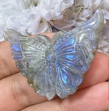 Crystals ~ Labradorite Lavender Flash Butterfly