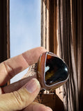 Crystals ~ Carnelian Sardonyx Triangle Eye Egg