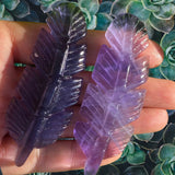 Crystals ~ Fluorite Feather