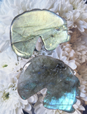 Crystals~ Labradorite Unicorn Carving