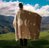 Mexican Blanket in Moon Phases Design