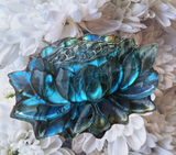 Crystals ~ Labradorite Lotus Flower