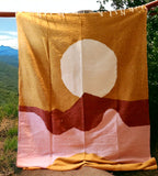 Mexican Blanket in Moon Rising Design