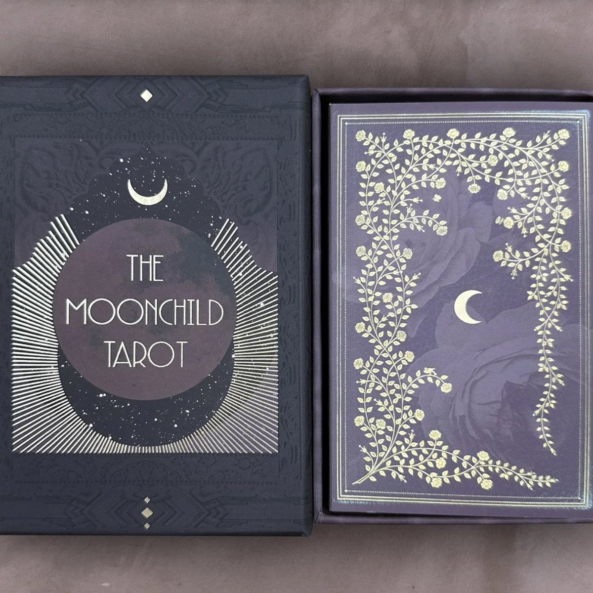 The Moonchild Tarot Shadow Edition | Intuitive Shadow Tarot Deck