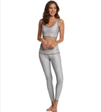teeki - white snake opal leggings