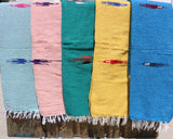 Pink Thunderbird Mexican Blanket