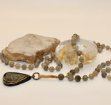 Mala ~ Labradorite Mala with Buddha Pendant - PREORDER ONLY!