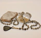 Mala ~ Labradorite Mala with Buddha Pendant - PREORDER ONLY!