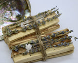 Palo Santo bundle with Lavender or Crystal Point