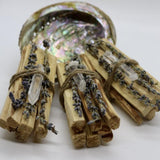 Palo Santo bundle with Lavender or Crystal Point