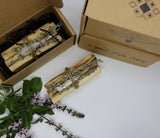 Palo Santo + Lavendar + Quartz point in a BOX