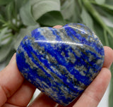 Crystals ~ Lapis Lazuli Crystal Hearts