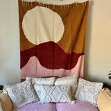 Mexican Blanket in Moon Rising Design
