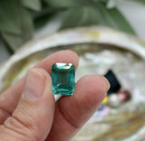 Precious Gemstones-Paraiba Tourmaline Emerald Cut AAA+