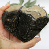 Crystals ~ Dragon Septerian Druzy Heart