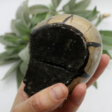 Crystals ~ Dragon Septerian Druzy Heart