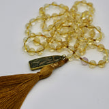Mala ~ Citrine Standing Buddha - PREORDER ONLY!