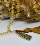 Mala ~ Citrine Standing Buddha - PREORDER ONLY!