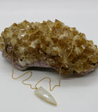 Moonstone Arrowhead 14K Gold Necklace PRE ORDER ONLY