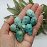 Crystals ~ Amazonite Mini Skulls